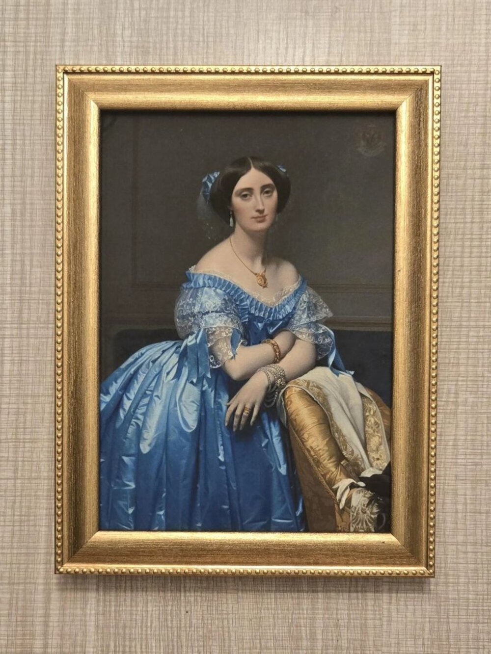 Jean Ingres "Princesse de Broglie" Art Reproduction Print